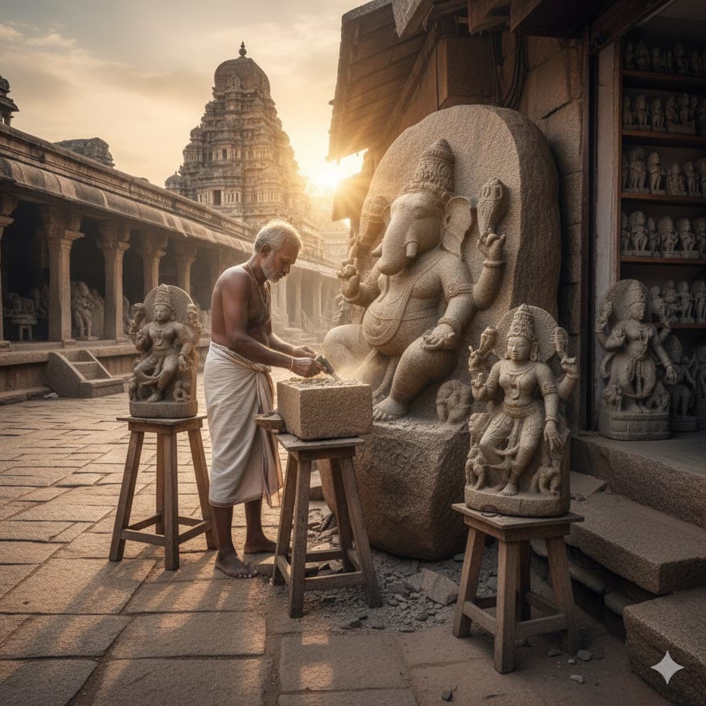 Mahabalipuram Stone carving