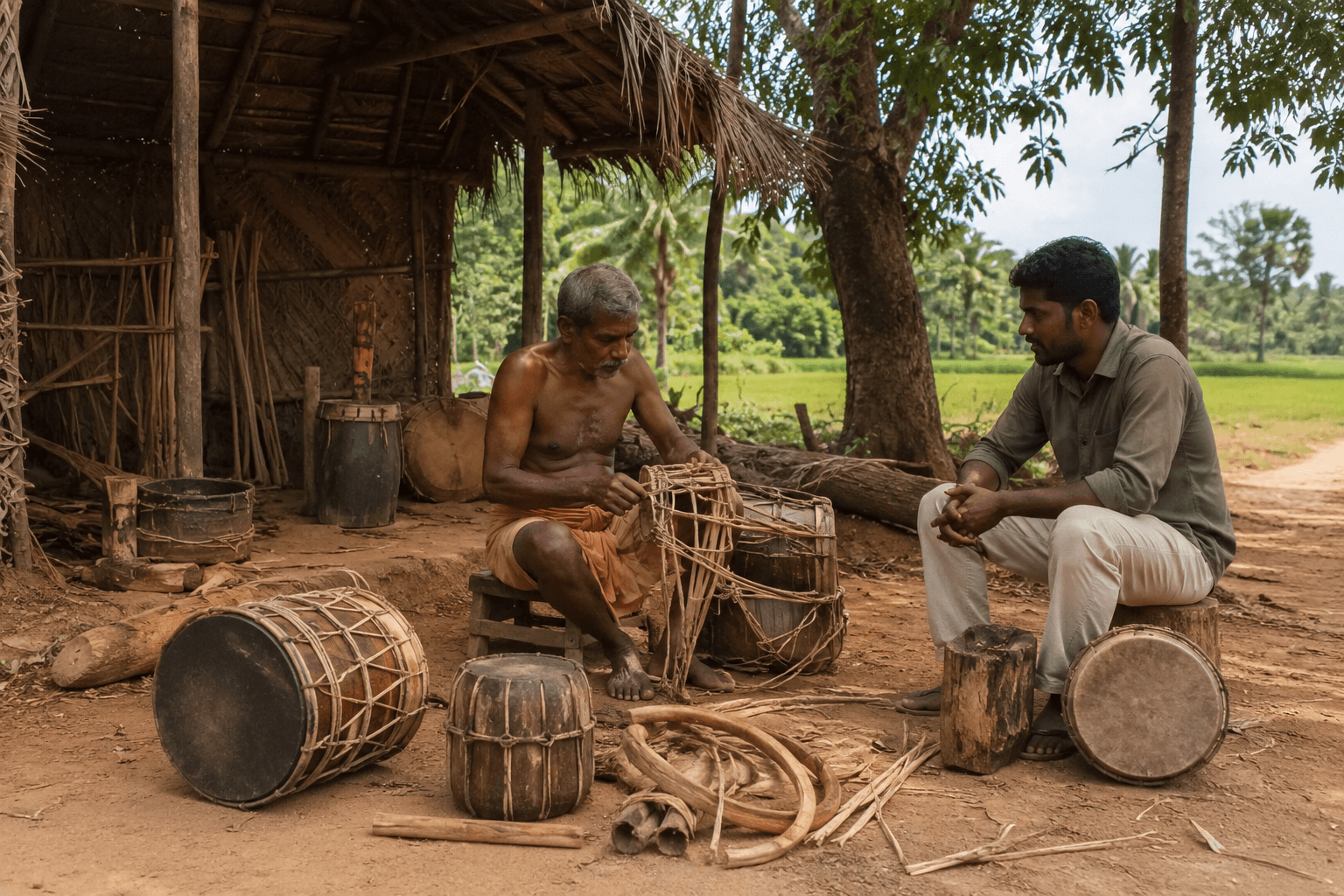 The Drums that Start the Celebration - Main